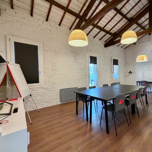 sala formazione meeting the hub human bits
