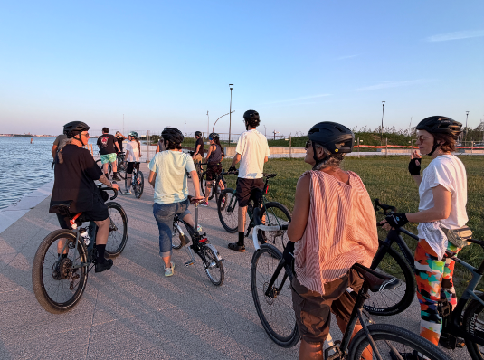 the hub human bits social ride